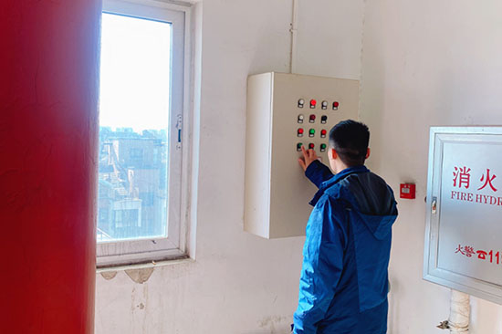 校外培训机构租的房子做消电检
